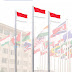 Tiang Bendera Stainless Steel - Jual dan Produksi berbagai macam model tiang bendera stainless dan besi