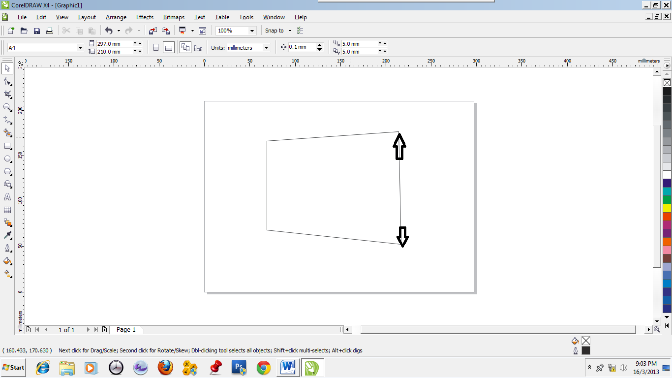 Cara membuat logo windows 8 dengan corel draw Belajar