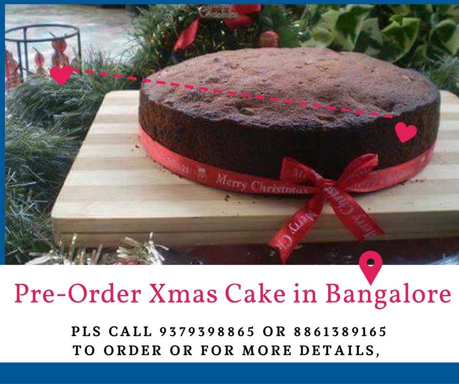 Foodie Delights Bangalore Life n Spice Pre Order Christmas Cake in