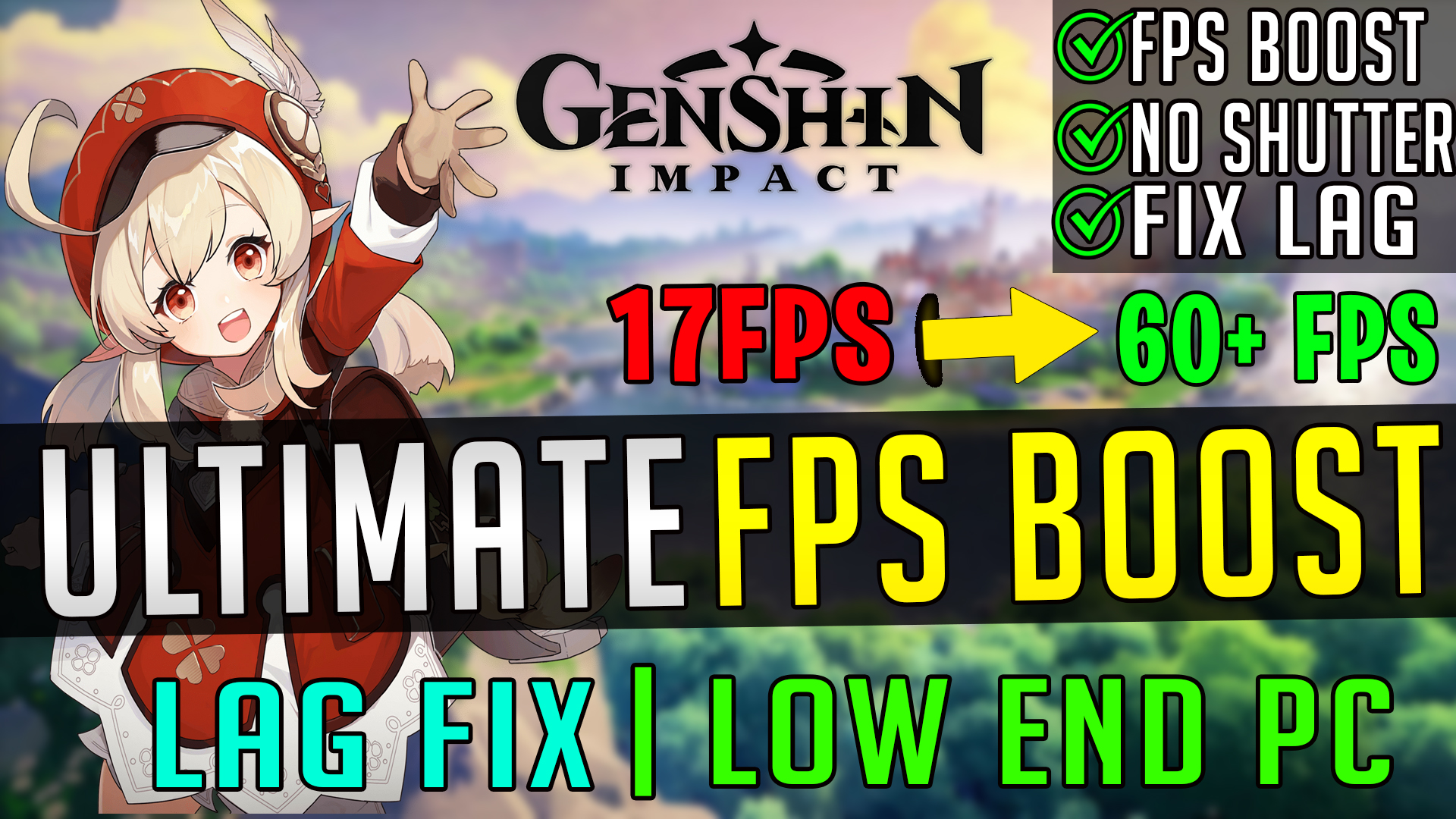  Genshin Impact Dramatically Boost FPS And Increase Performance Fix