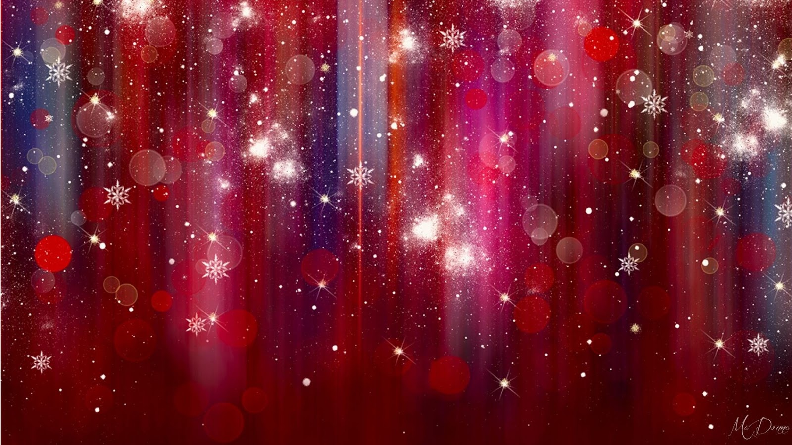 Red Glitter Wallpaper