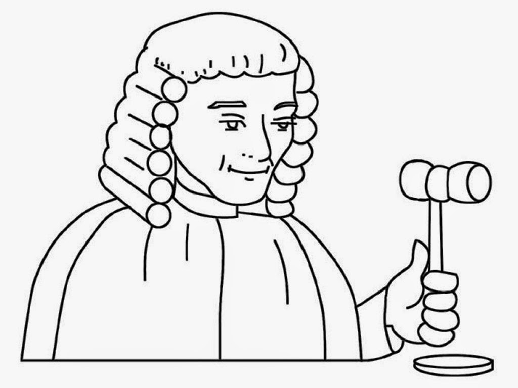 Download 310+ Judge Coloring Pages PNG PDF File