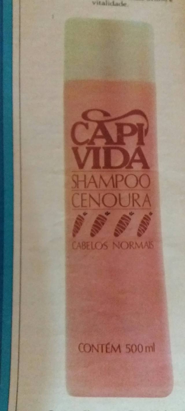 No Armário da Vovó Shampoo Capi Vida