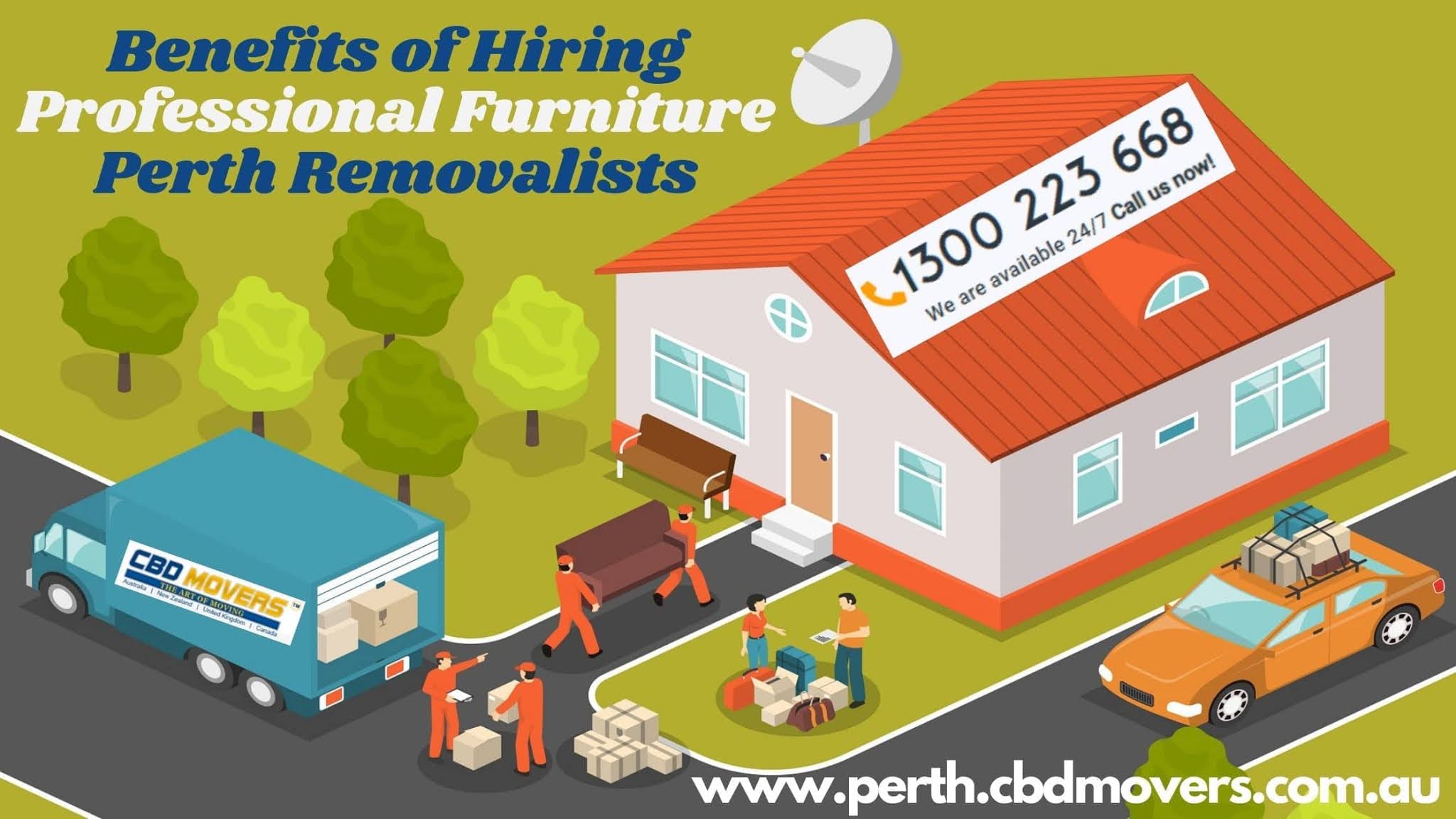 Benefits of Hiring Professional Furniture Perth Removalists