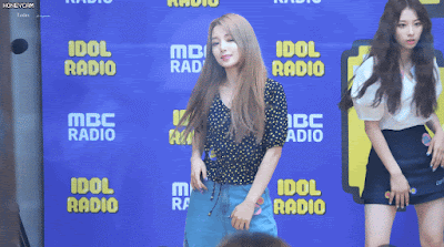 울림이 프듀도 안내보내고 끝까지 감췄던 비밀병기라는 멤버 (이유를 알겠음).gif | 인스티즈