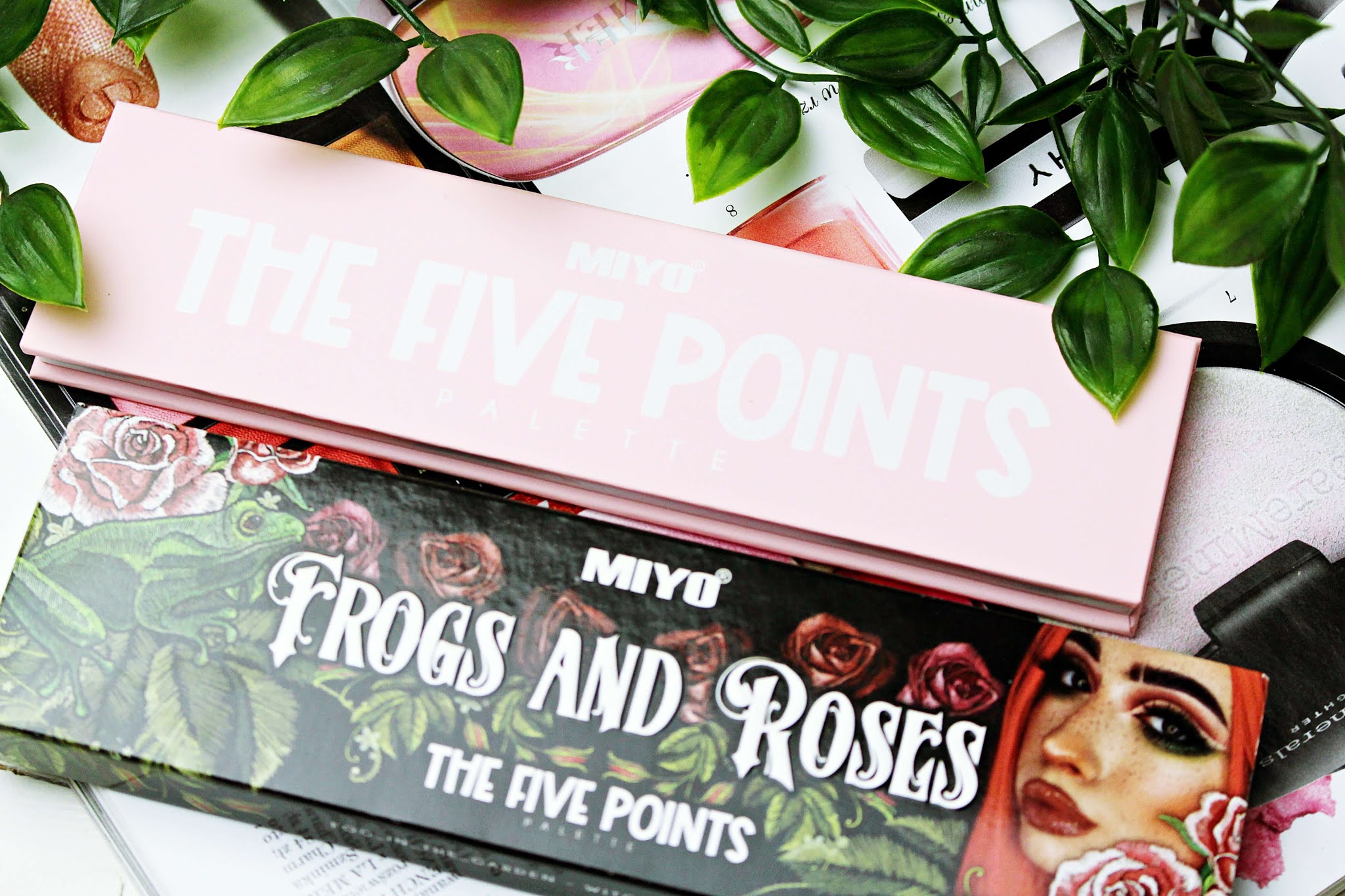 Paletka cieni do powiek MIYO Frogs and Roses Five Points Palette