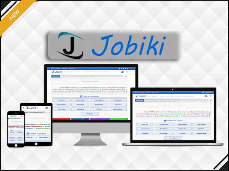 Jobiki - Education & Job Blogger Template - Blogger Template 2023