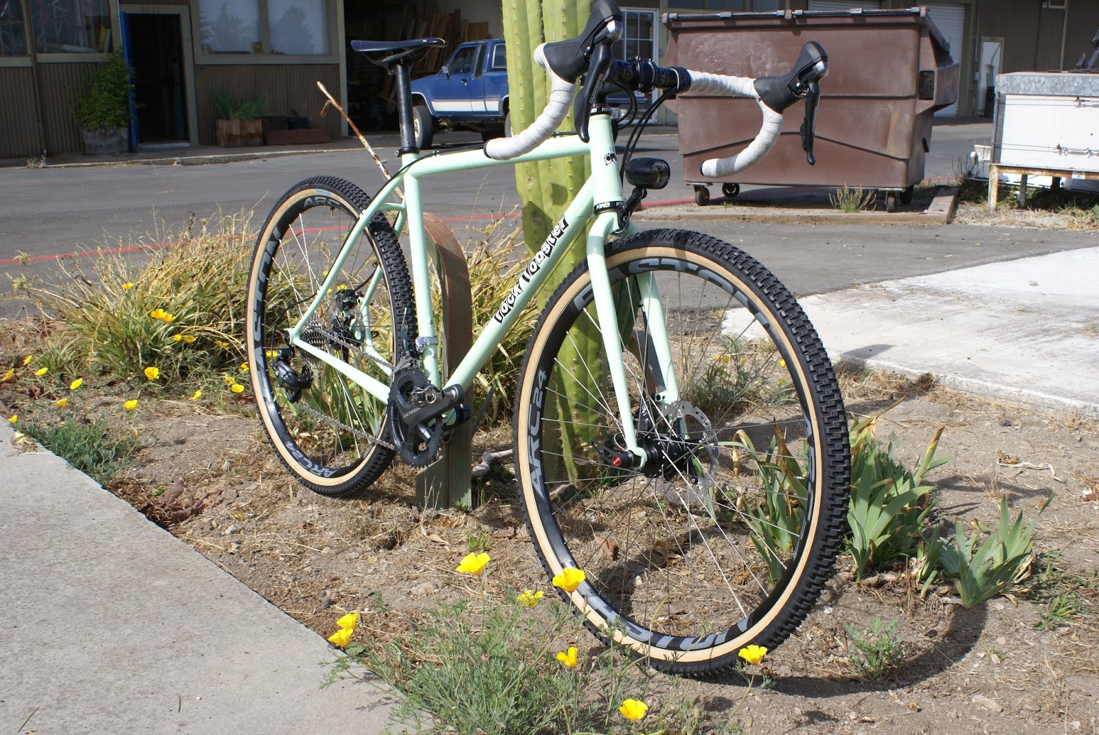 what's up in Santa Cruz 650 steel gravel bike for Houston
