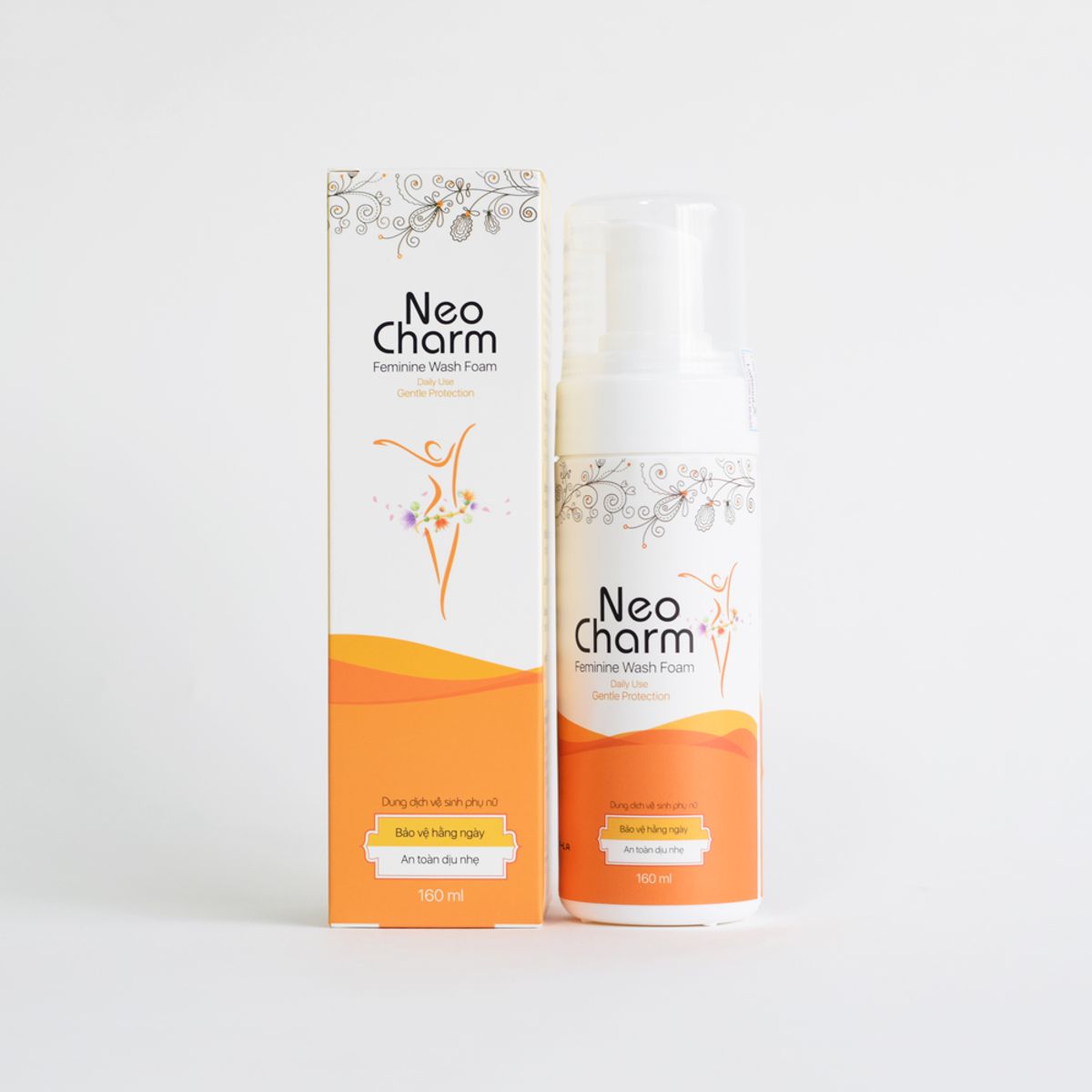 DUNG DỊCH VỆ SINH PHỤ NỮ 160ML - NEO CHARM - 50 CHAI/THÙNG