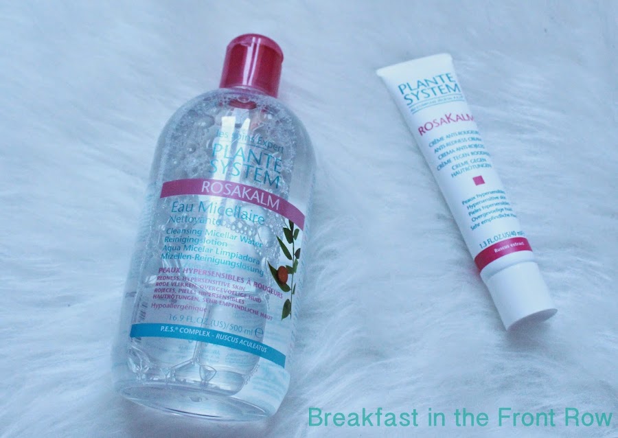 crema y agua micelar rosácea rosakalm