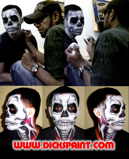 face painting horror jakarta