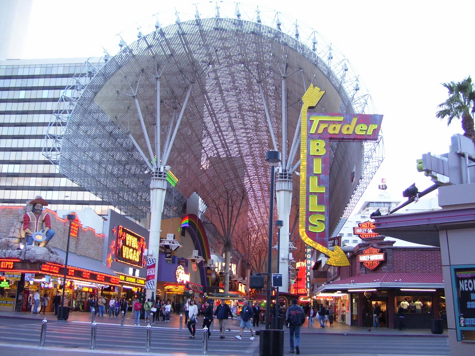 Trent and Teresa The Fremont Street Experience