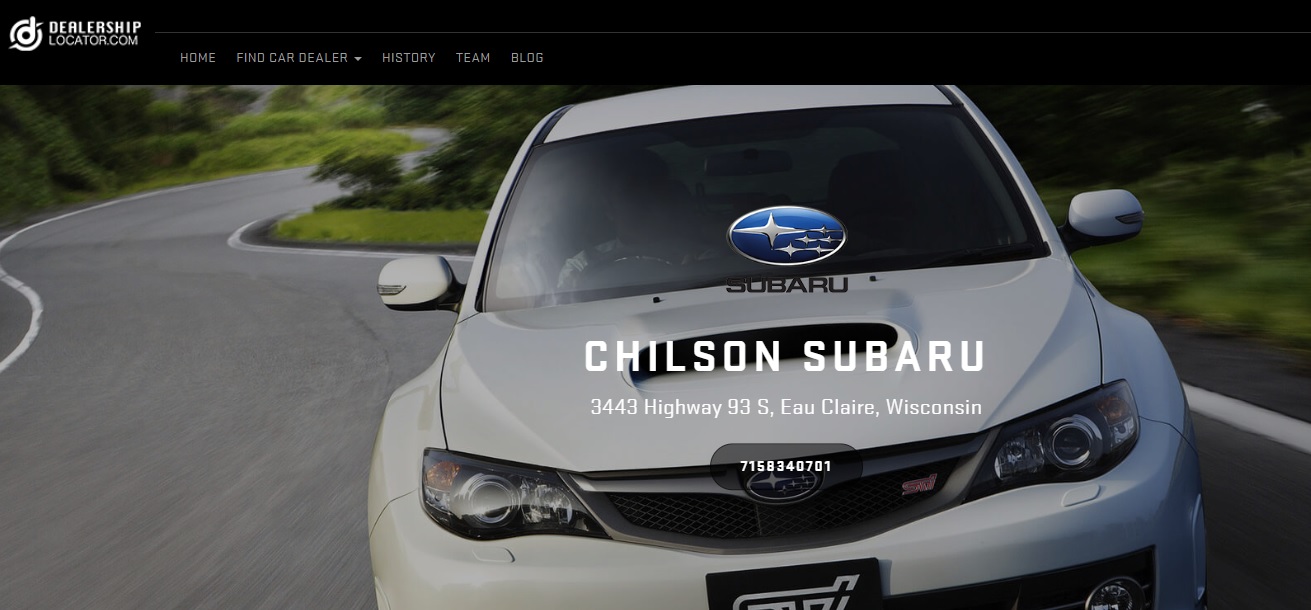 Dealership Locator Trust, experienced and Learn more about Chilson's