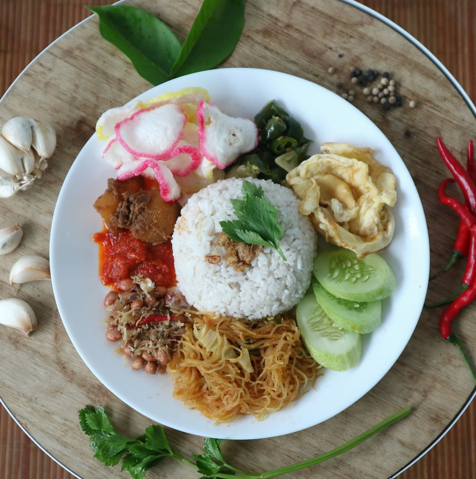 Nasi Lemak Medan Ala Dapur Mamak Naz Erfano