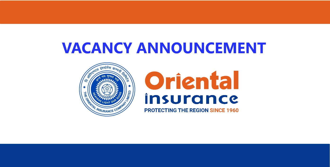 Jobs at Oriental Insurance Company Limited; Required Marketing