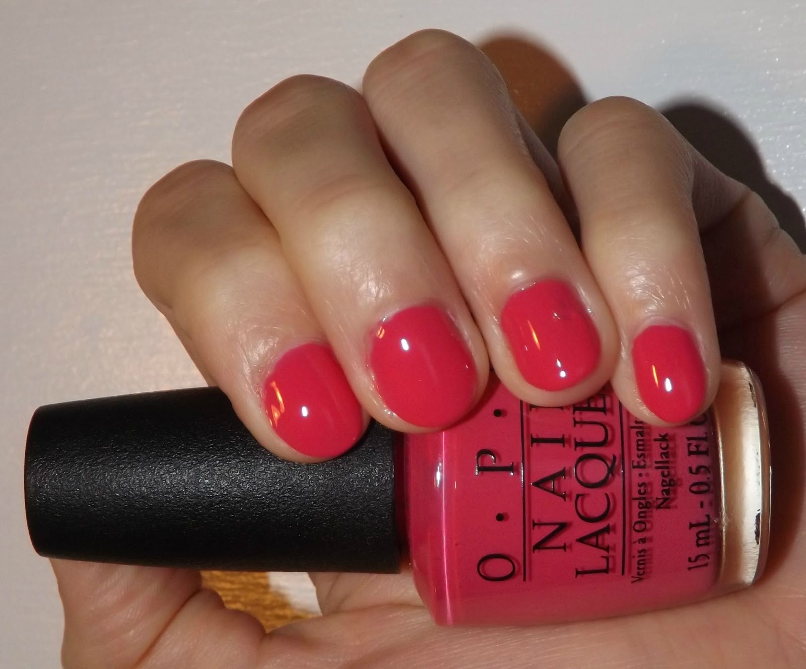Perfectly Polished 12: OPI "Strawberry Margarita"