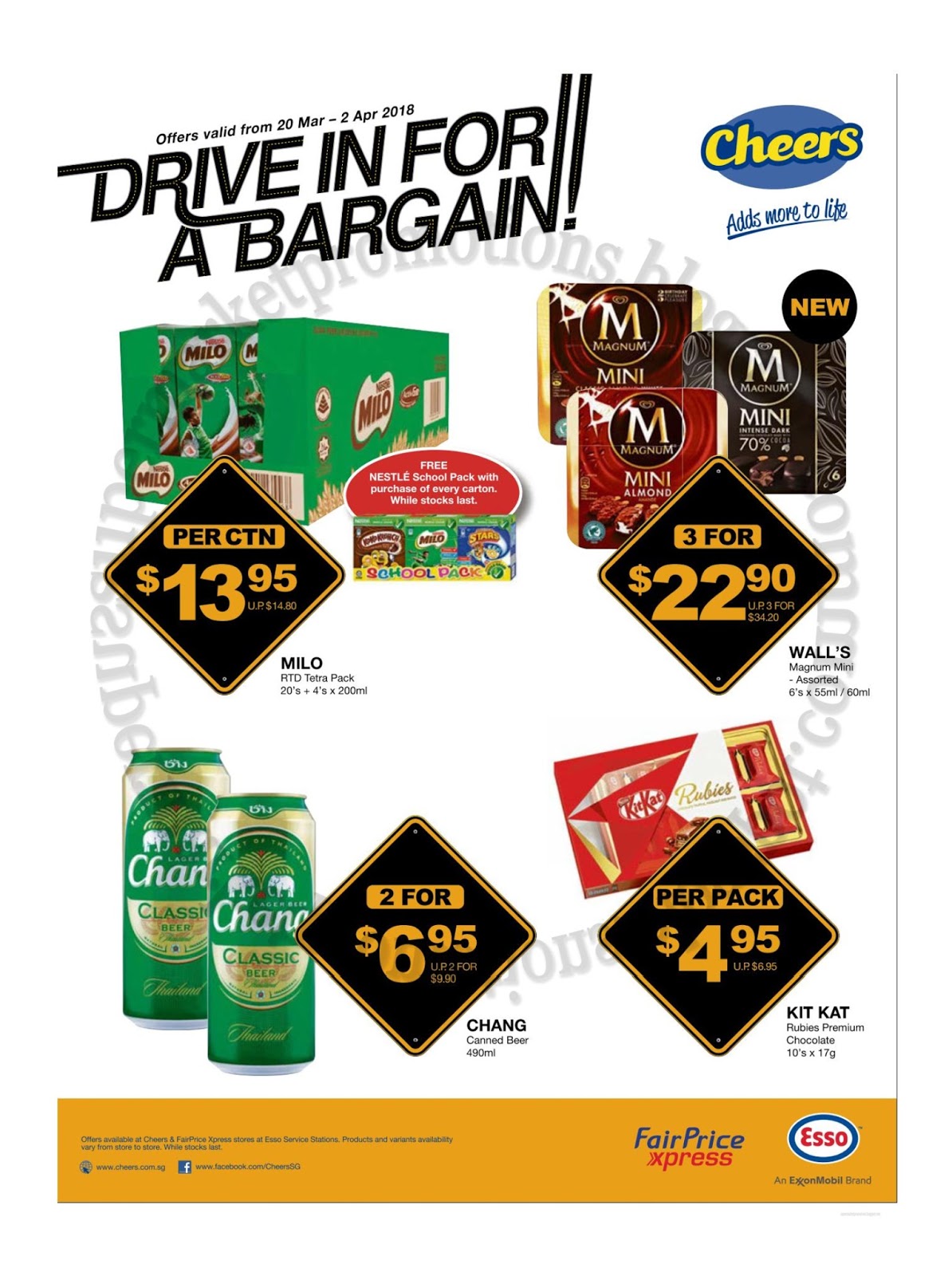 Cheers Drive In For A Bargain! 20 March 02 April 2018 Supermarket