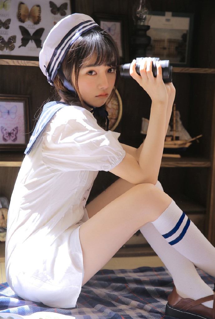 Chinese cute model - She is a beautiful sailor - Pic 7