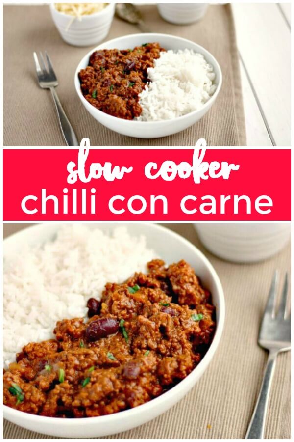 Slow Cooker Chilli Con Carne (No Browning Required) A Cornish Food