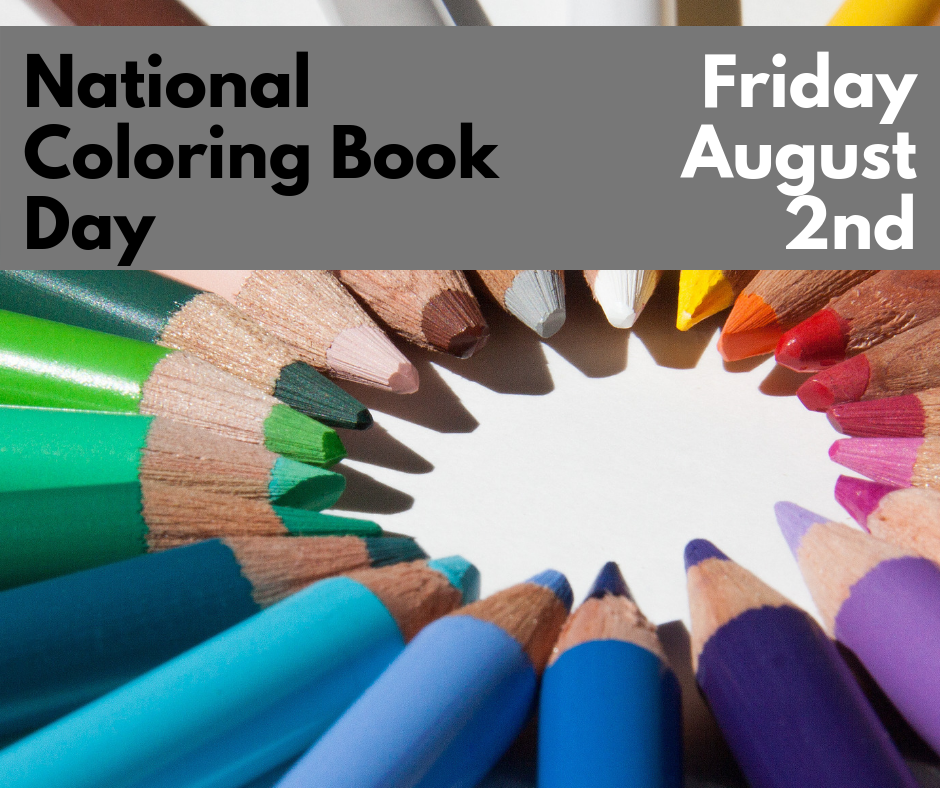 National Coloring Book Day