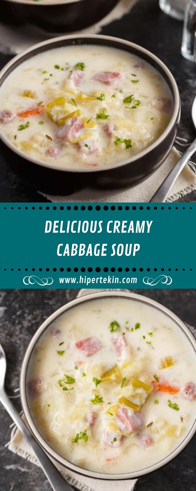 DELICIOUS CREAMY CABBAGE SOUP