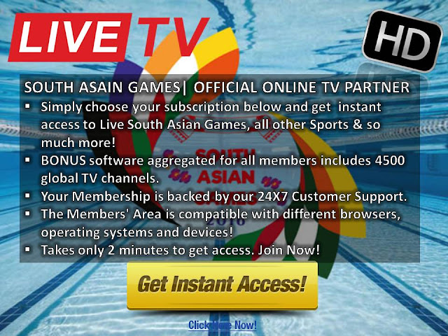 Watch The 12th South Asian Games Online