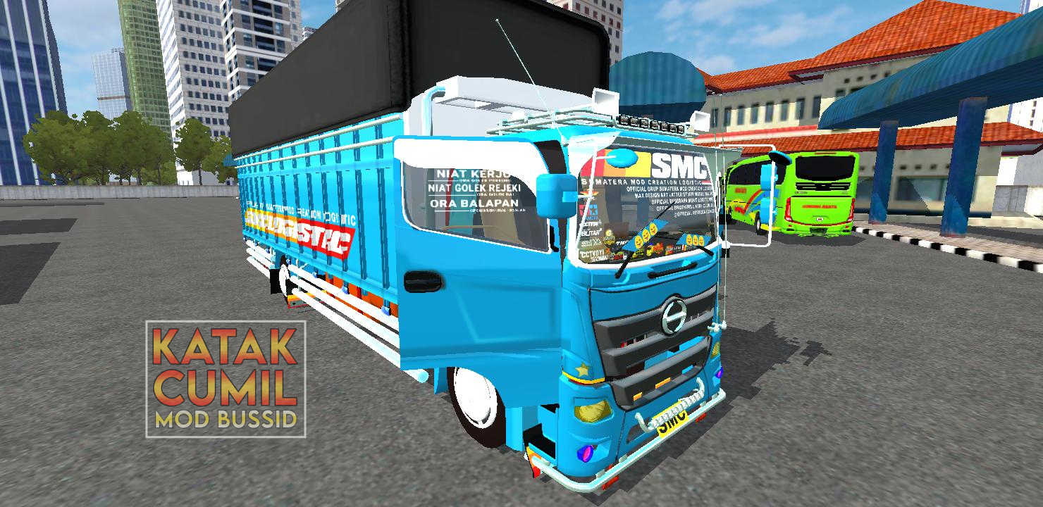 Download Mod Bussid Truk Hino 500 Terpal Kotak - Katak Cumil