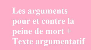 Dissertation pour et contre la peine de mort