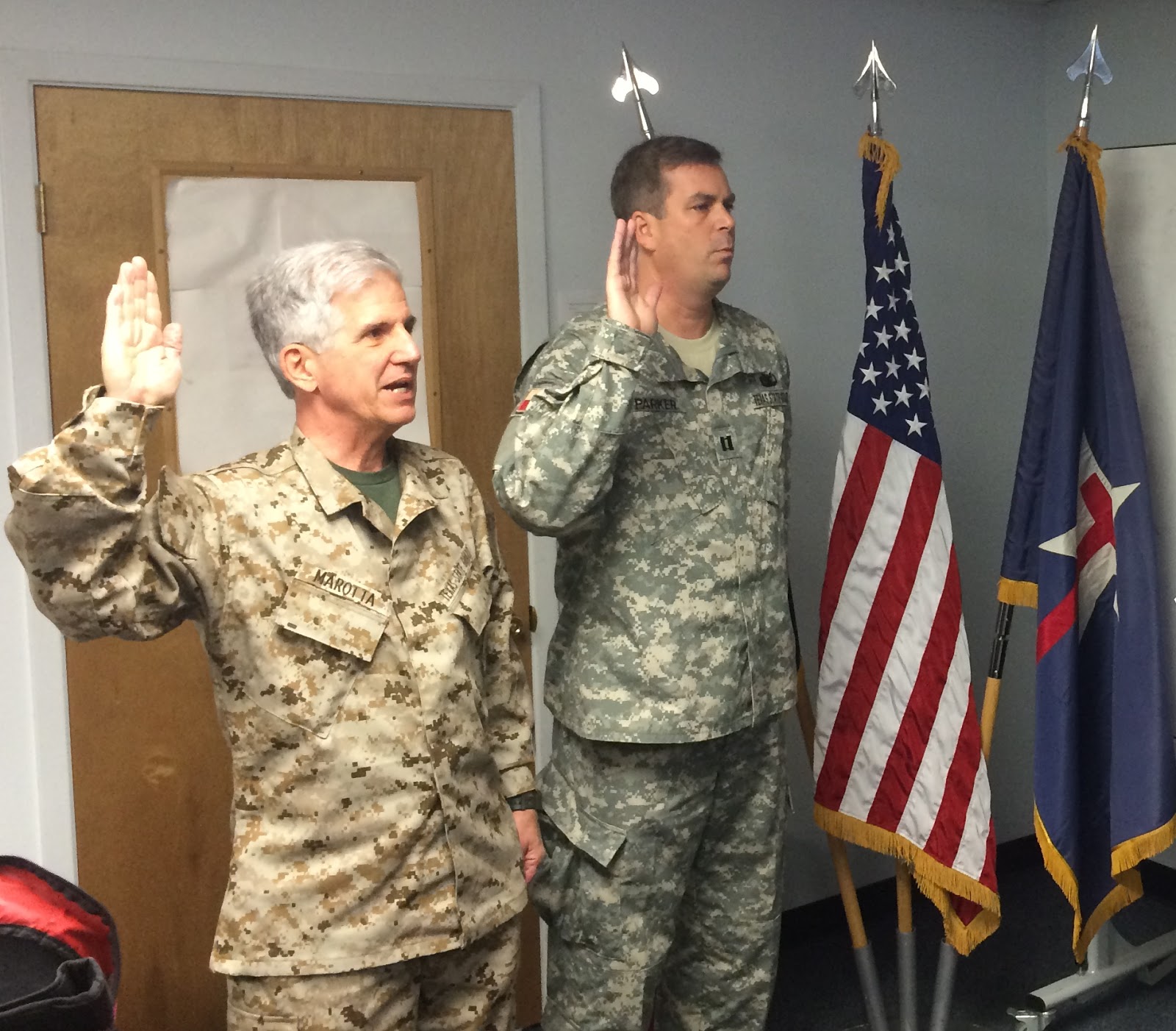 Taking the Oath of Enlistment