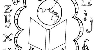 Muslim Parenting World Book Day Colouring Sheet