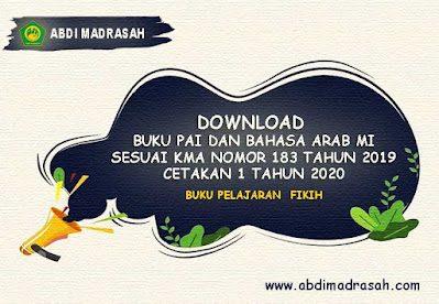 Download Buku Pelajaran Fikih MI Cetakan 1 Tahun 2020