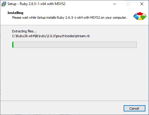 Ruby install