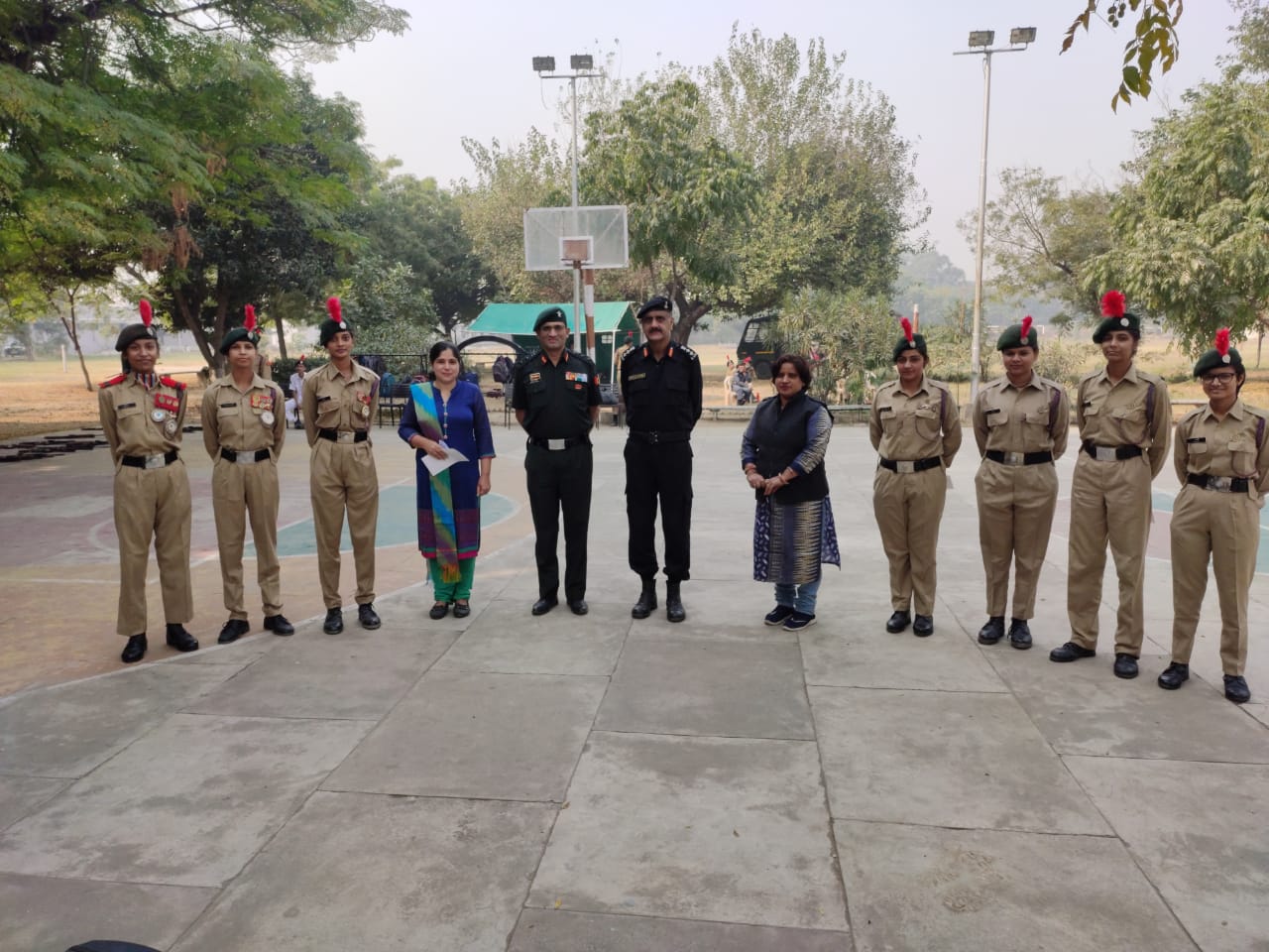HMV NEWS ANO And NCC Cadets Of HMV Honoured For Their Duties HMV NEWS ANO And NCC Cadets Of HMV Honoured For Their Duties