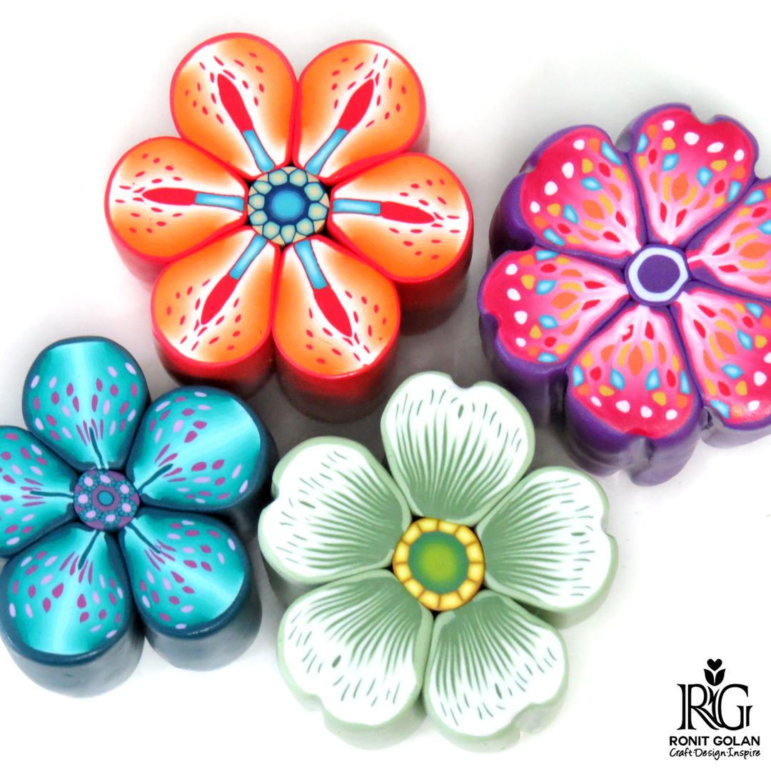 Ronit Golan Polymer Clay Joy Inspire to Create Some of my polymer