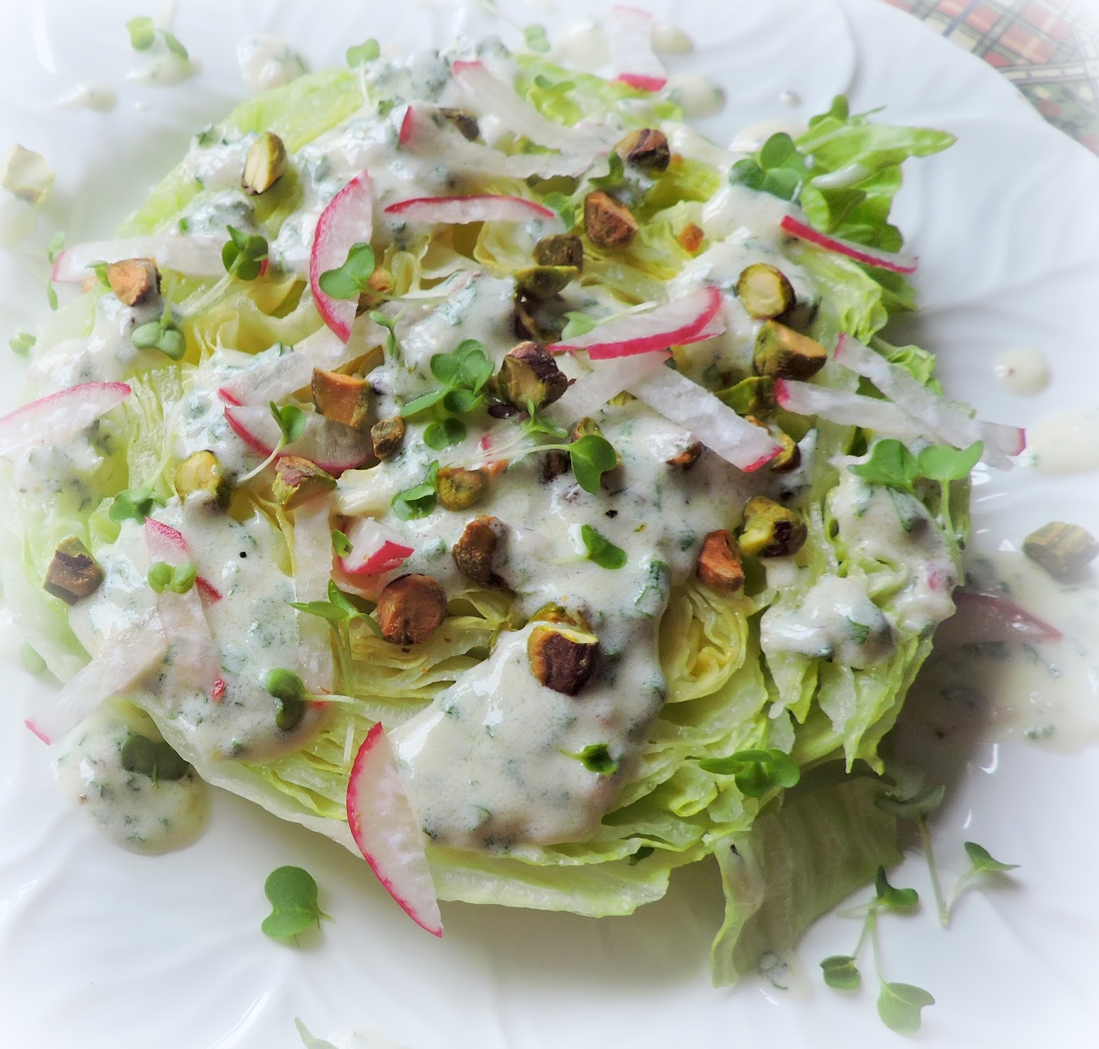 The English Kitchen Creamy Herb Dressed Lettuce Steaks