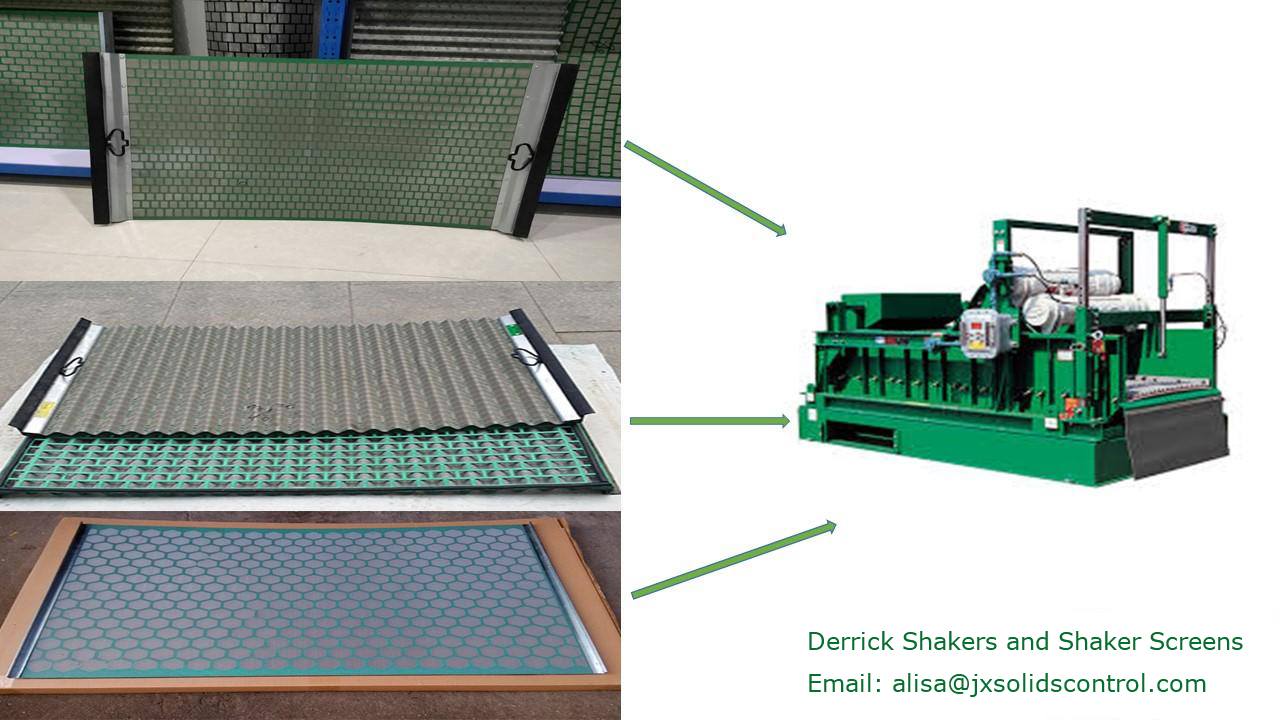 Stock Solids Control Equipment Derrick Shale Shaker Screens