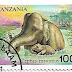 1991 - Tanzânia - Elefante asiático