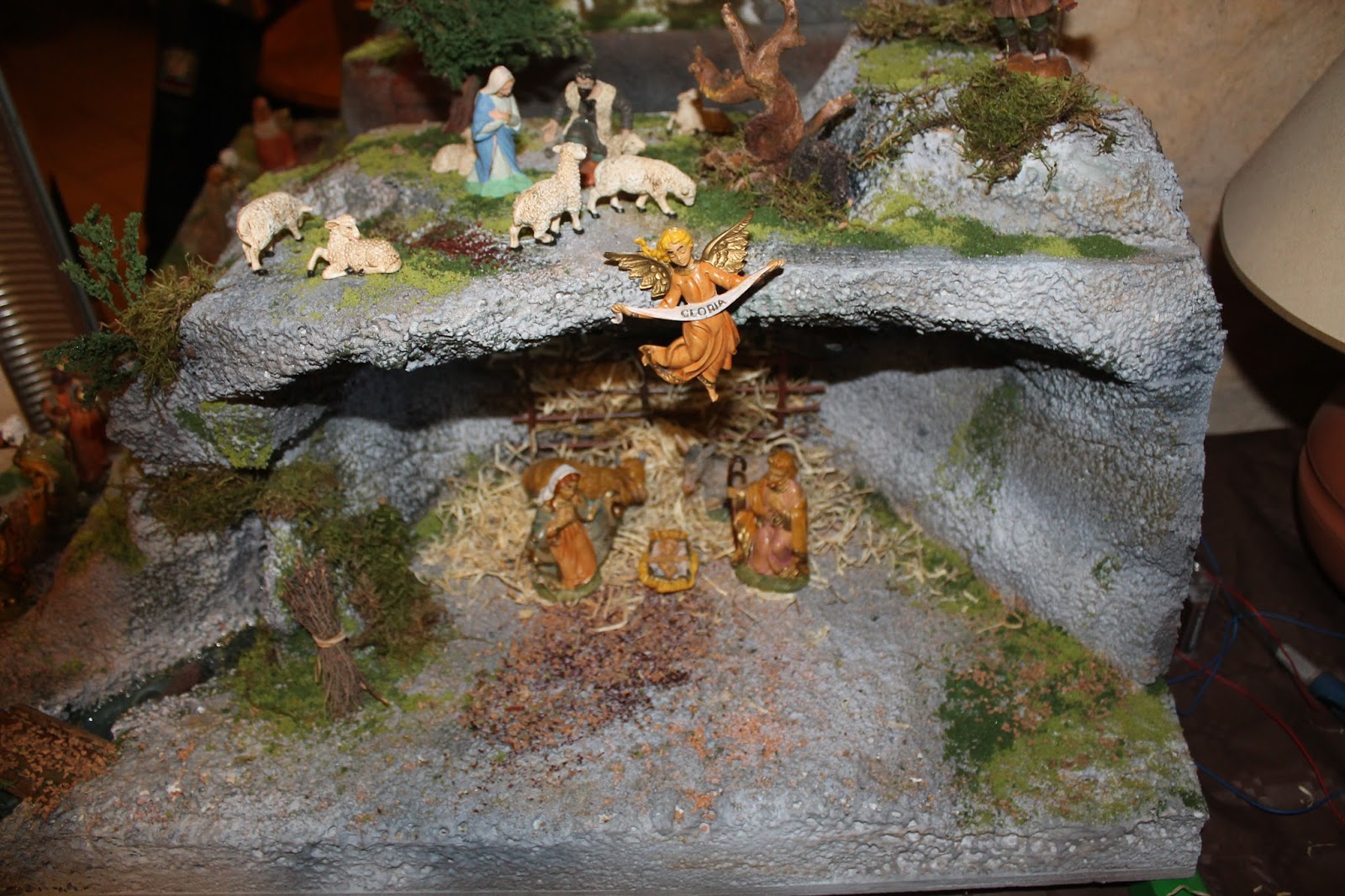 LES BRICOLES DE PAPY: La crèche de Noel (4 et fin) - The Christmas Crib