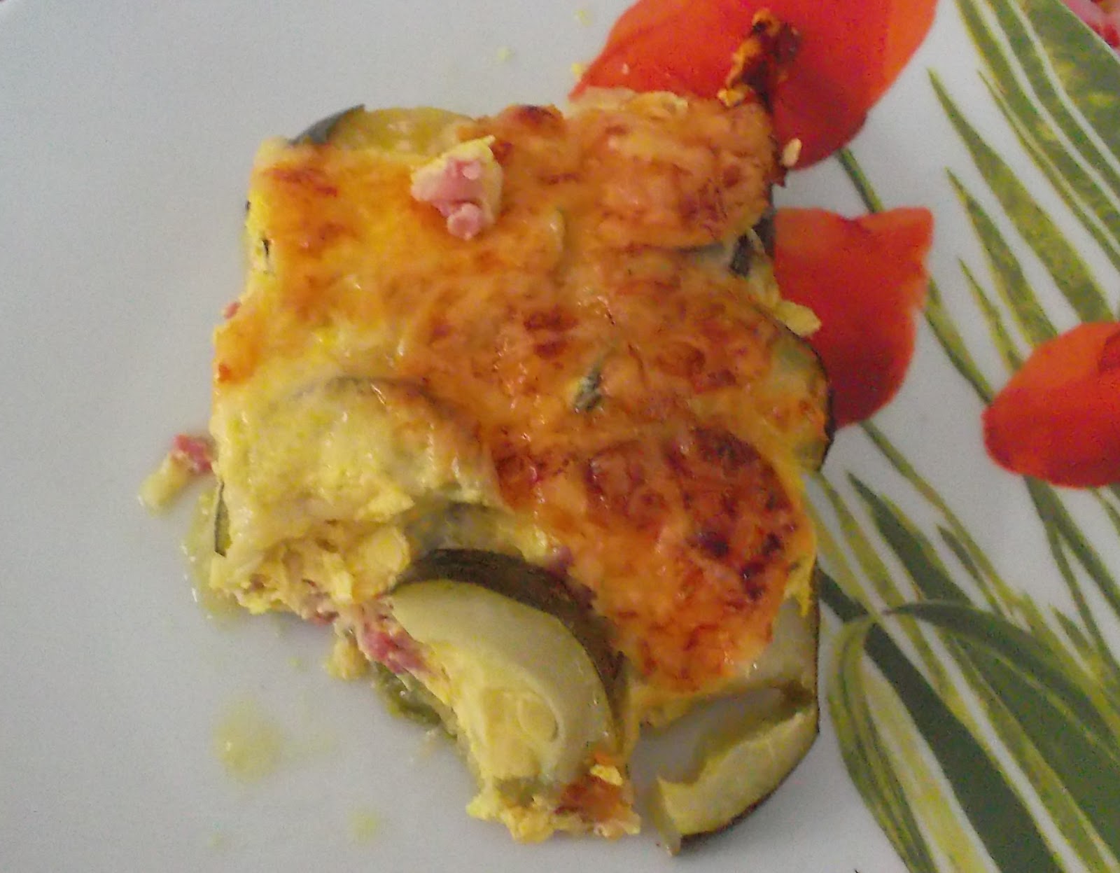 Gratin de courgette au fromage blanc