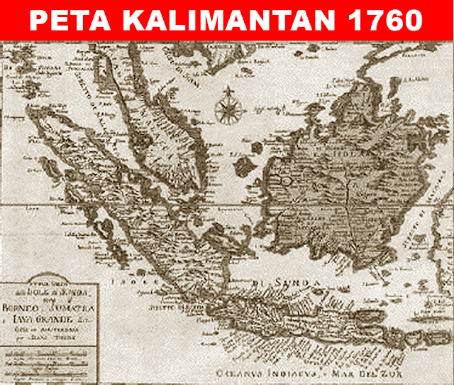 image: Peta Kalimantan tahun 1760