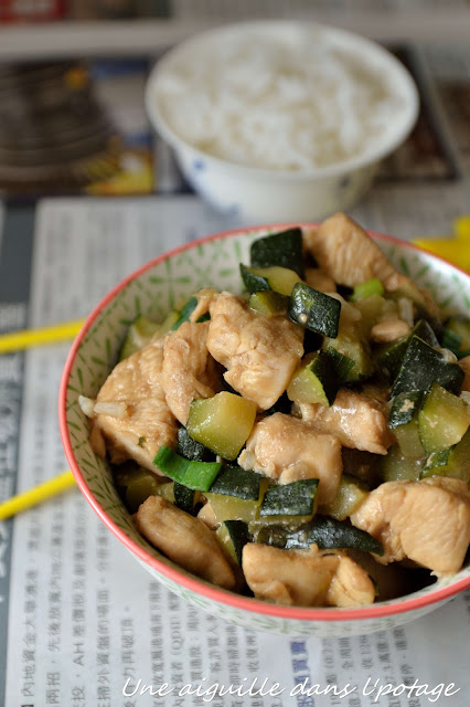 Poulet sauté à la pâte de soja fermentée recette chinoise