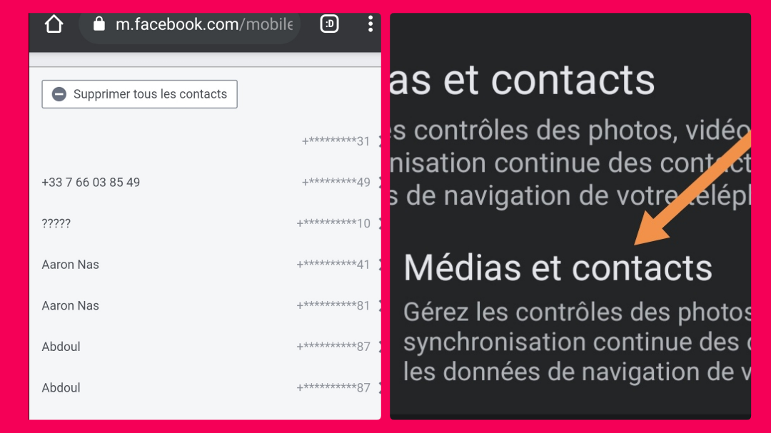 COMMENT RÉCUPÉRER/RÉACTIVER SES CONTACTS GRÂCE À FACEBOOK