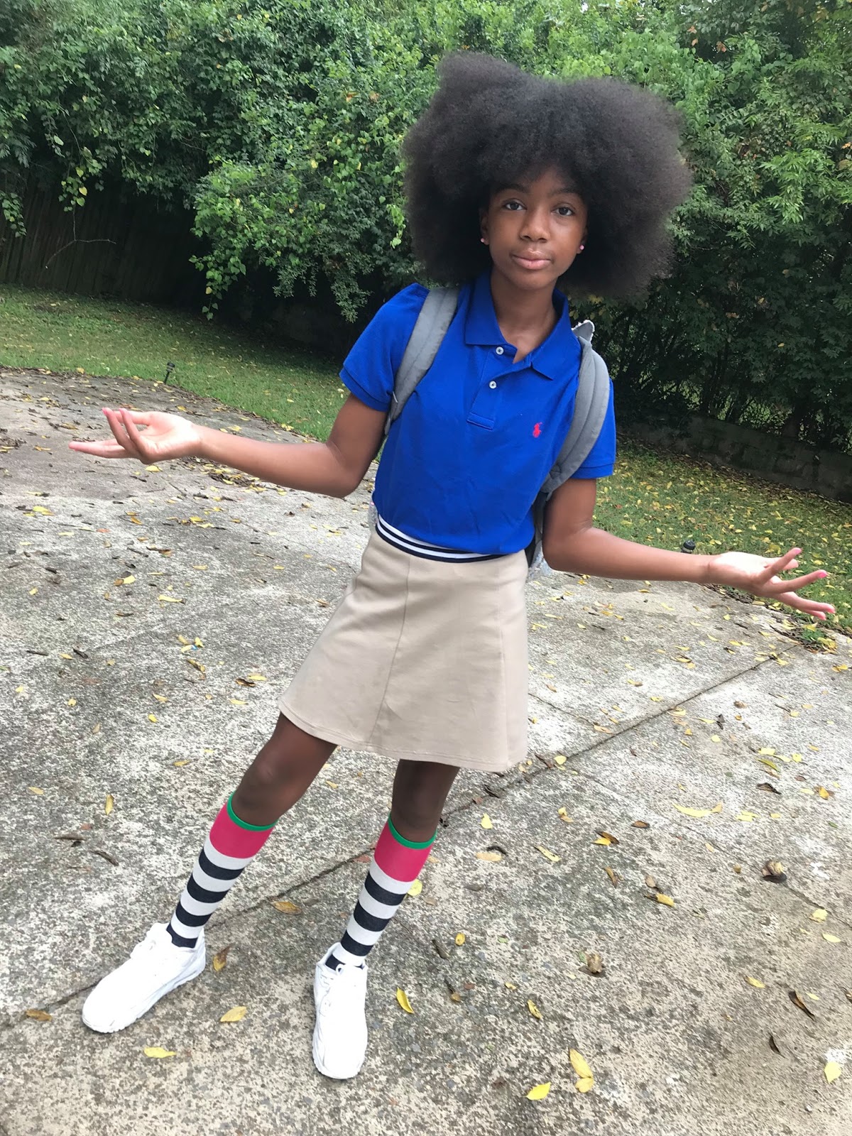 Video Goes Viral After Girl Continues To Wear Natural Hair To