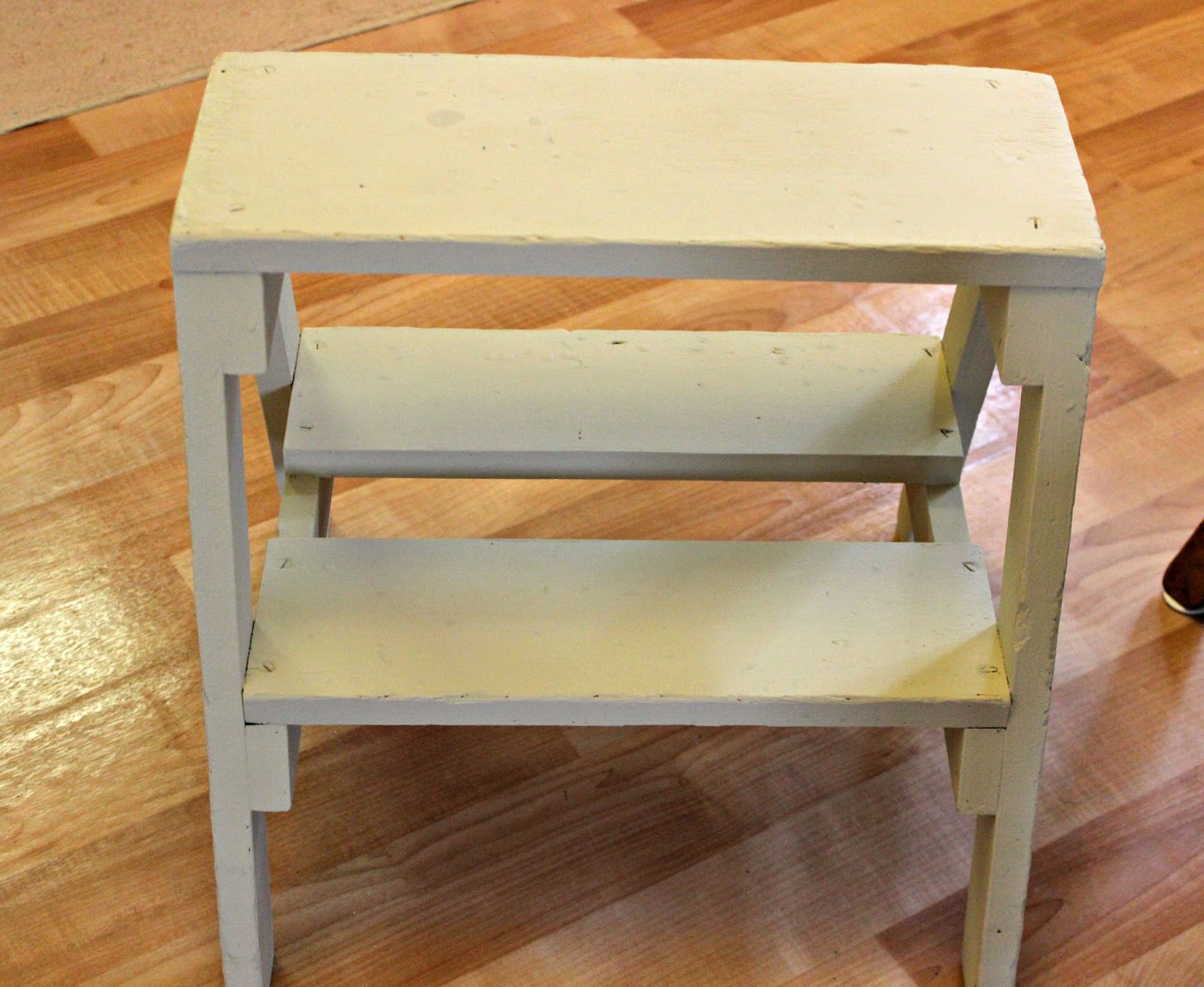 An Upcycled Thrift Shop Pantry Stool Organized Clutter