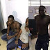 Two Nigerian men arrested in Cambodia for fighting on the street (Photos)