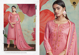 Kalarang Floral Beauty Jam Cotton Salwar Kameez Collection 