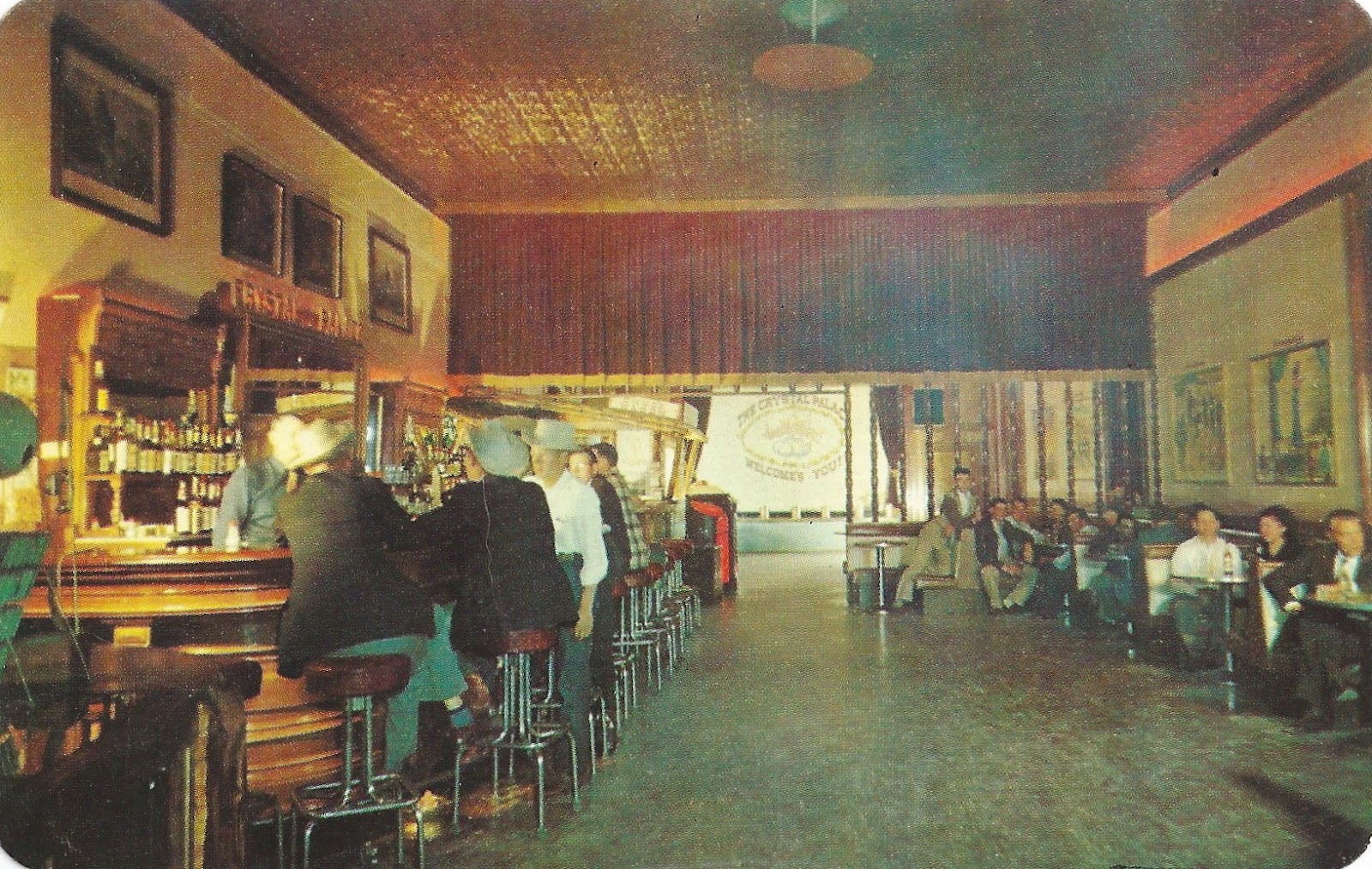 My Favorite Views Arizona Tombstone, The Crystal Palace Bar Interior