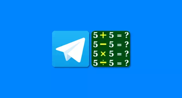 Bot telegram menjawab soal matematika