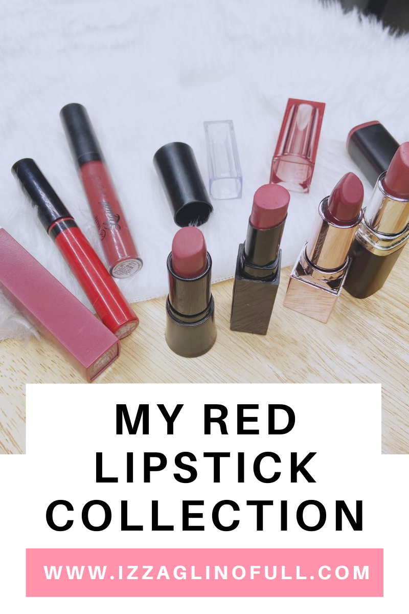 Red Lipstick Collection - IzzaGlinoFull