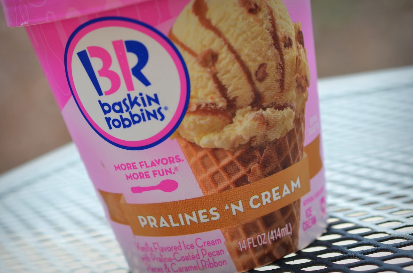food and ice cream recipes REVIEW Baskin Robbins Pralines 'N Cream